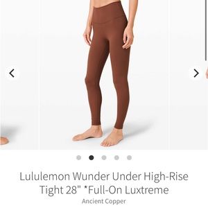 Wunder Under High-Rise Tight 28” Full-On Luxtreme